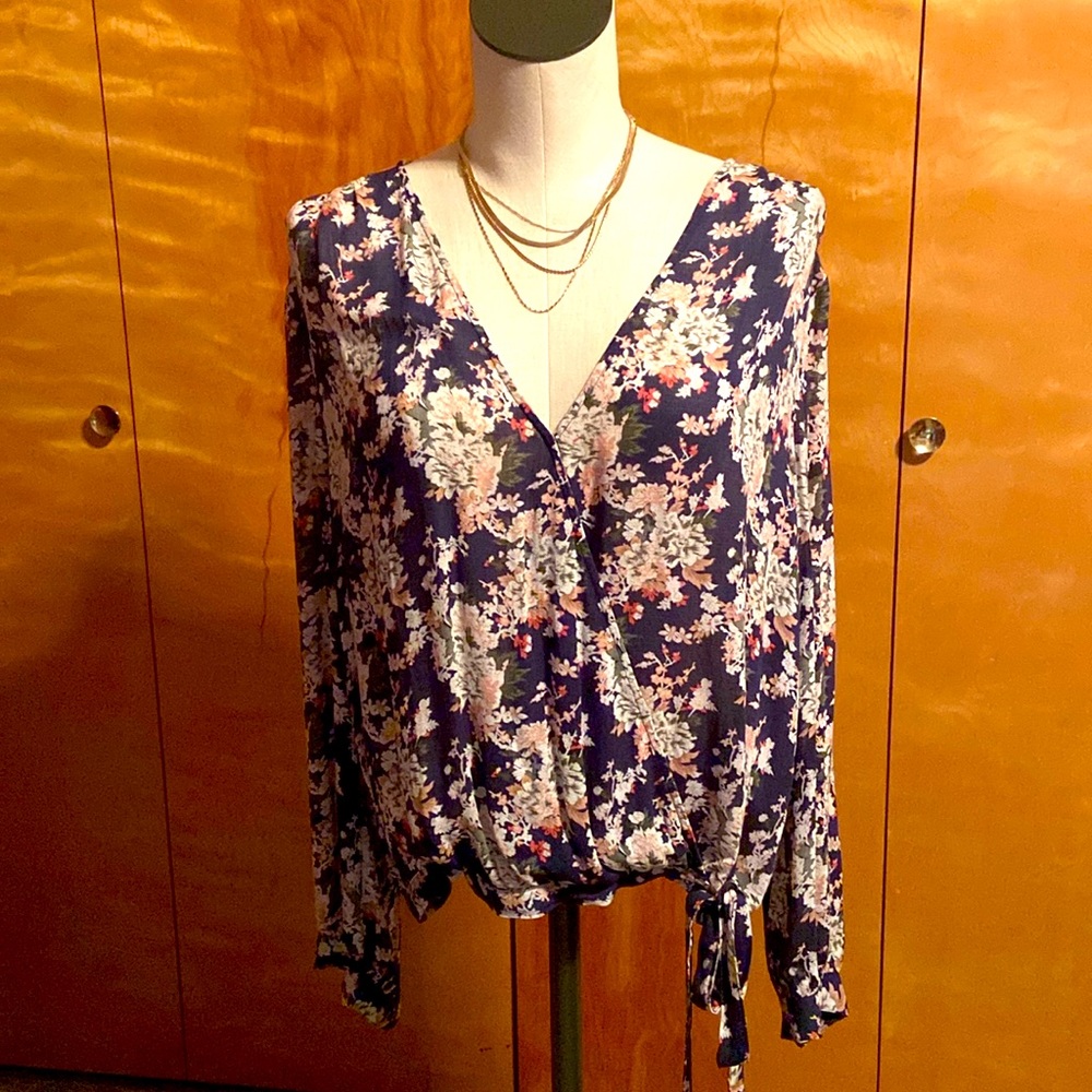 Lucky Brand Blouse Floral